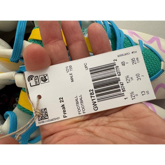 Adidas Freak 22 Simpsons Krusty The Clown Football Cleats‎ Mens sz 13 main image 7